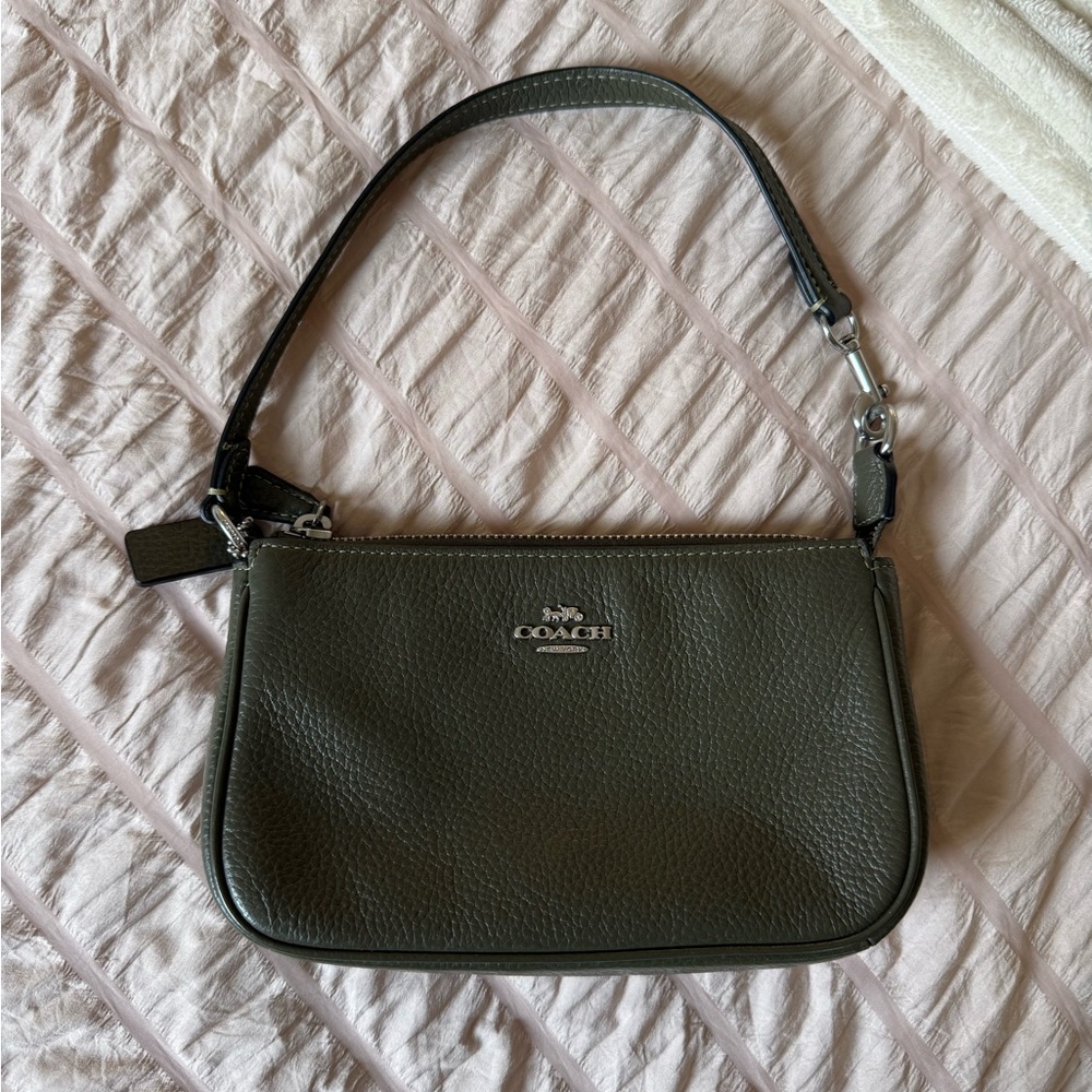 coach nolita 19 bag olive color